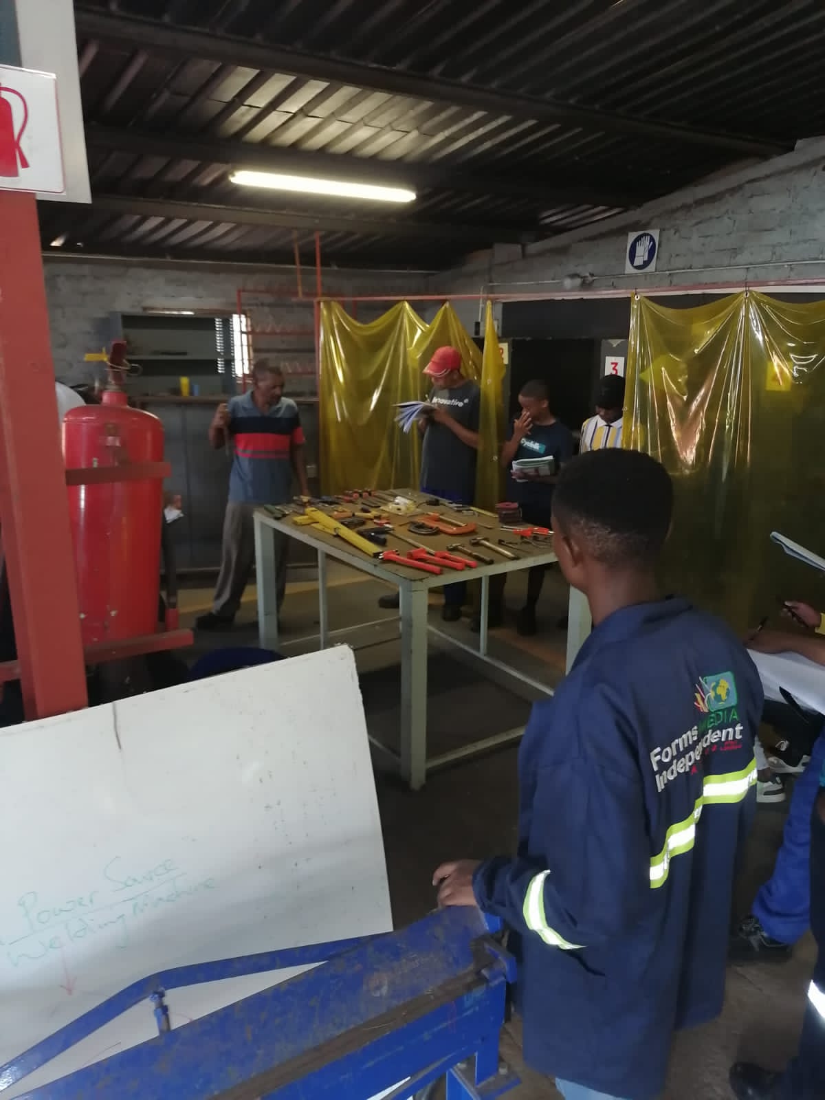 Welding at K.O.E.C Centre
